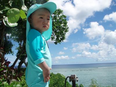 1歳児とGuam 2010 初めてのグアムはヒルトンタシクラブに