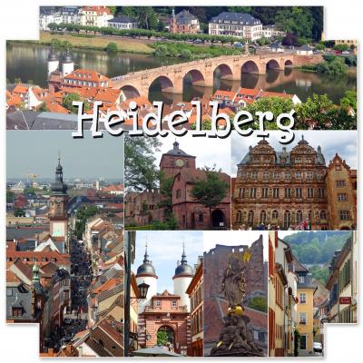 夏休み、ドイツ、ルクセンブルク電車とバスの旅１ ハイデルベルク編 -Hotel Tannhauser　Heidelberg  (ホテル タンホイザー)宿泊 、大学のメンザ「ツォイクハウス（Zeughaus）」でランチ-