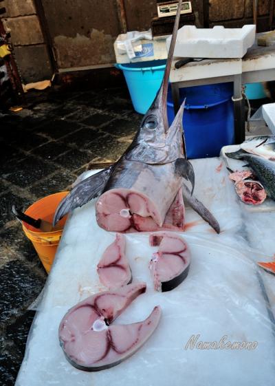 カターニャの魚市場（シチリア旅行１日目②）