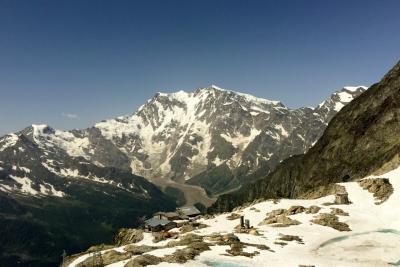 スイス･ハイキングの旅 2015夏（10) モンテ・モロ峠