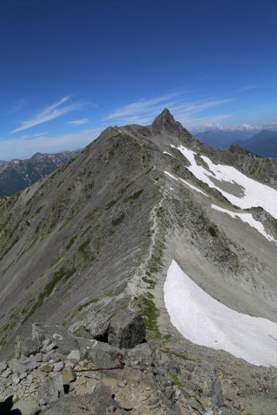 憧れの槍ヶ岳に登る　1　（百名山１６座目）