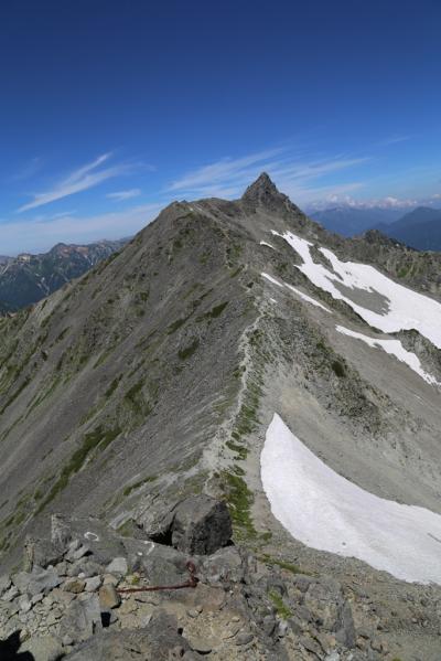 憧れの槍ヶ岳に登る　1　（百名山１６座目）