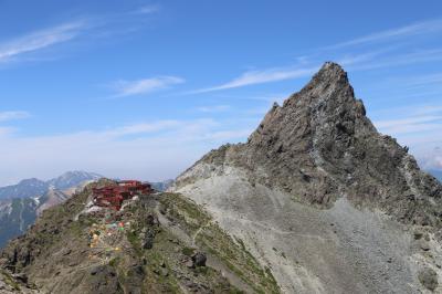 憧れの槍ヶ岳に登る　2　（百名山１６座目）