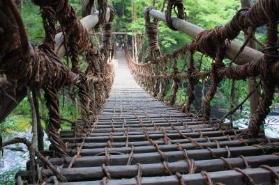 青春18切符一人旅　徳島　祖谷～かずら橋～大歩危～阿波の土柱　前半