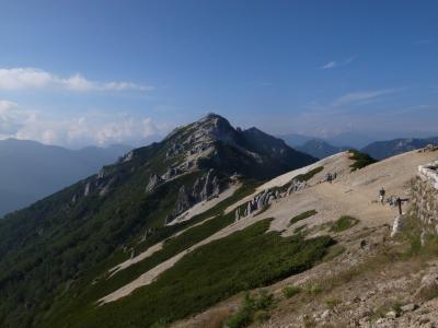 燕岳　燕山荘