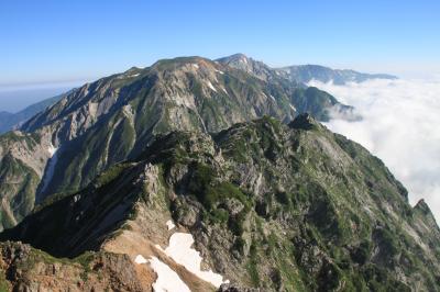 長野県・唐松岳・五竜岳縦走（2日目-①・唐松岳編）