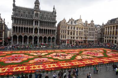 2014.8 3カ国鉄道旅行 1.ANAプレミアムエコノミーで羽田からフランクフルトへ