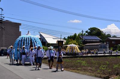 鶴市花傘鉾祭り