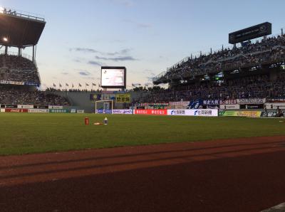 サッカー観戦と石橋美術館