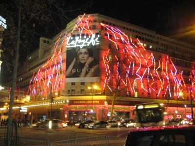 ☆フランス☆手芸店と美術館を巡る旅　１日目　～クリスマスのパリへ～
