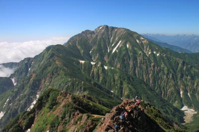 長野県・唐松岳・五竜岳縦走（2日目-②・縦走編）