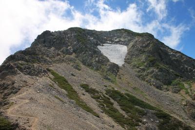長野県・唐松岳・五竜岳縦走(2日目-③・五竜岳編)