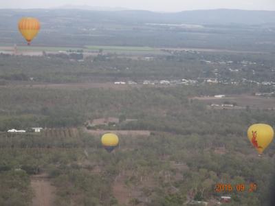 (33)2015年9月オーストラリア ケアンズ6日間②早朝のﾏﾘｰﾊﾞで熱気球ﾌﾗｲﾄを体験