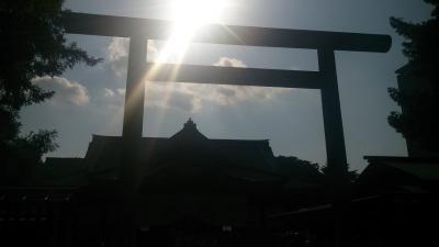 初めての、靖国神社