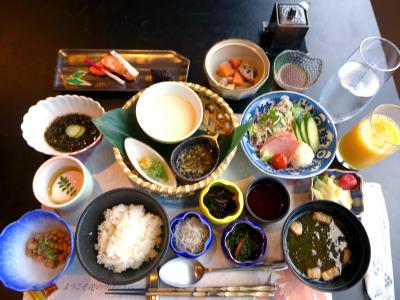 １０．梅雨の中休みの浜名湖1泊　浜名湖ロイヤルホテル 日本料理 遠州灘の朝食