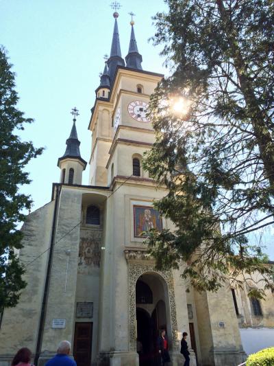 ブラショフ旧市街　～聖ニコラエ教会　～黒の教会　～ドラキュラ伯爵のブラン城