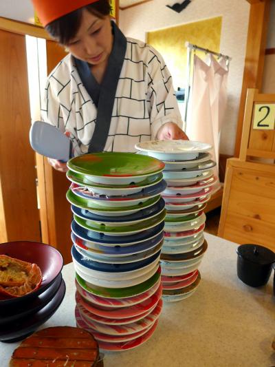 ０１．梅雨明け間近のエクシブ伊豆１泊　三島～伊豆高原ドライブ　回転寿司 魚磯伊豆高原店の昼食