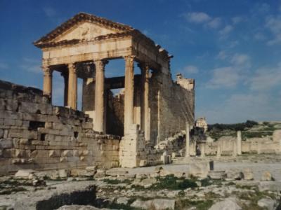 (10)1987年サハラ砂漠縦断　西アフリカと中央アフリカ横断の旅12か国64日間③チュニジア(ドゥッガ)