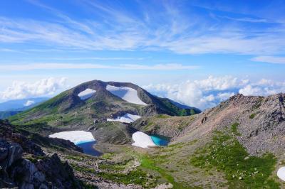 白山～別山　テント泊縦走登山