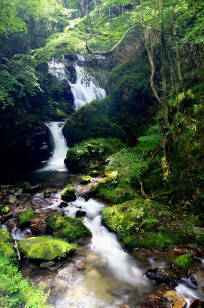 ◆茨城県の隠れ名瀑・横川の下滝と奥久慈の滝