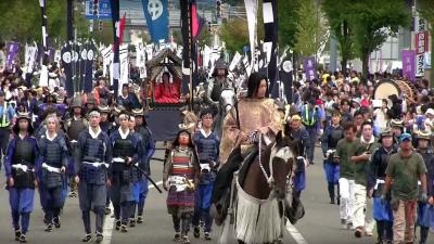 Gackt謙信降臨に２４万人殺到！サムライフェス！謙信公祭！