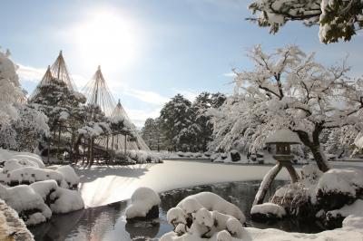 初めての冬の金沢～雪化粧の兼六園、21世紀美術館、忍者寺、ひがし茶屋街～