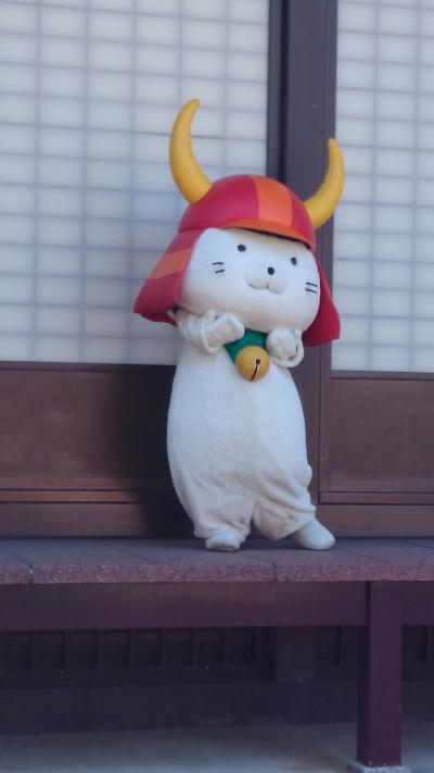 ひこにゃんと滋賀の美味しいもの。