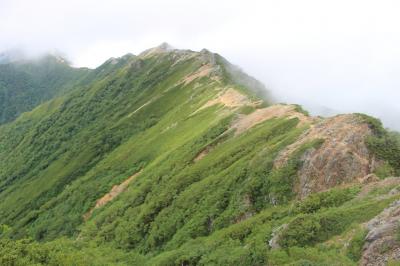 新表銀座縦走　1　(百名山１７座目）