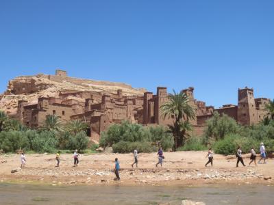 モロッコ一筆書き（フェズ、ラバト、カサブランカ、マラケシュ、アイト・ベン・ハッドゥ）