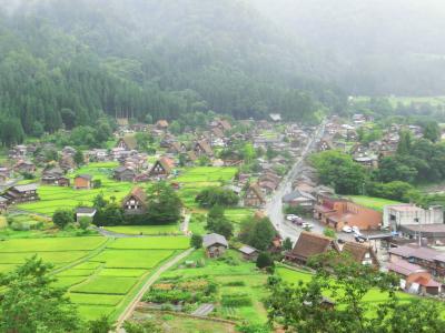 白川郷；飛騨古川町；高山