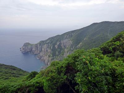 五島(2)福江島南部編(福江城跡、明人堂、常灯鼻、武家屋敷通り、鬼岳、鐙瀬溶岩海岸、井持浦教会、大瀬崎断崖、大寶寺)