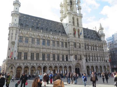 ゲントからブルッセル、グランプラス
