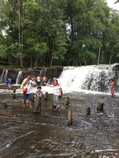 シェムリアップ プノンクーレン滝