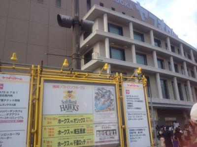 夏休みに野球観戦