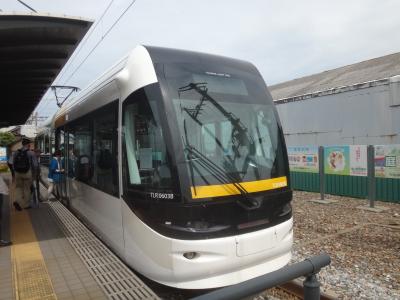 2015.9 富山駅 と TLR(富山ライトレール)