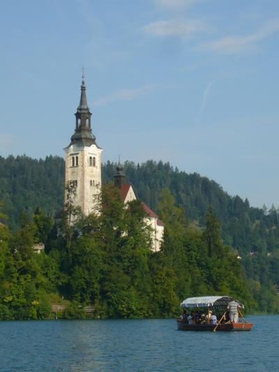クロアチア・スロベニアの青い空・蒼い海・碧い湖を堪能する夏休み（その７）～ブレッド湖、ポストイナ鍾乳洞、リュブリャナ