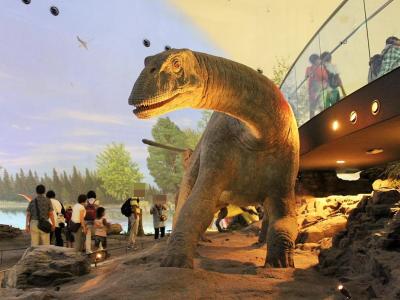 北陸福井・地球46億年を感じる旅♪恐竜博物館で原寸大のジオラマに大興奮～最後は鯖で締めましょう♪