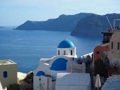 奇岩とエーゲ海の島々を行く　ギリシャ女一人旅５（クレタ＆サントリーニ）