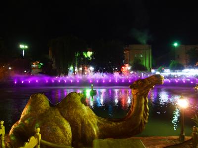 2015真夏のウズベキスタン（８）：古都ブハラの夜景