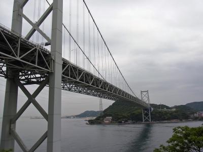 関門橋　～一路九州は雲仙へ　…長崎は今日も雨だった♪