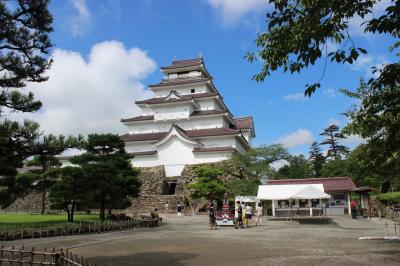福島県に二本松城と会津若松城を訪ねた