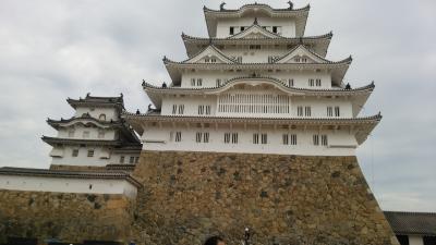 初めての姫路城と大阪♪