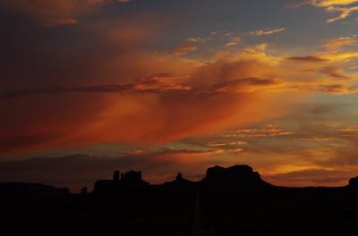 2013年夏　グランドサークル旅行　9月3日　旅行7日目　Capitol Reef National Park-UT-95-Natural Bridge National Monument-Muley Point-Valley of the Gods-Mexican Hut-Forest gump Point