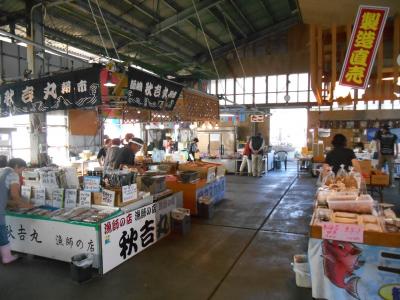 師崎と大井の朝市巡り