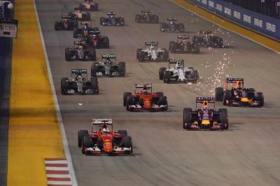 F1　シンガポールGP 2015