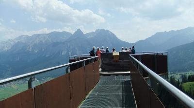 Tiroler Zugspitz Arena で滞在型のんびりハイキングの旅 ⑭ 最後のハイキング Plattformへ