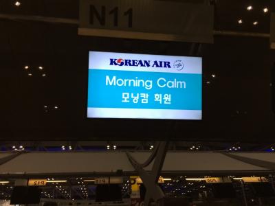 祝、大韓航空４０回搭乗、モーニングカーム会員へ、グレードアップ！！