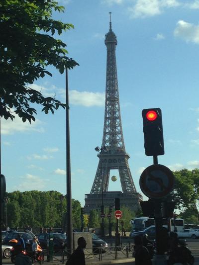 初フランス　パリ