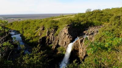 自然の大地アイスランドで滝と温泉とオーロラと羊ちゃん④（スカフタフェット国立公園）