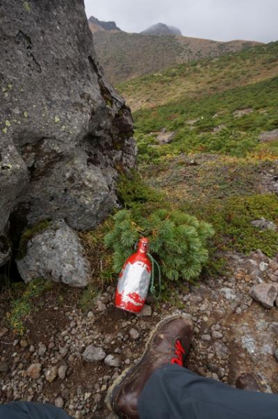 紅葉の見ごろを迎えた安達太良山